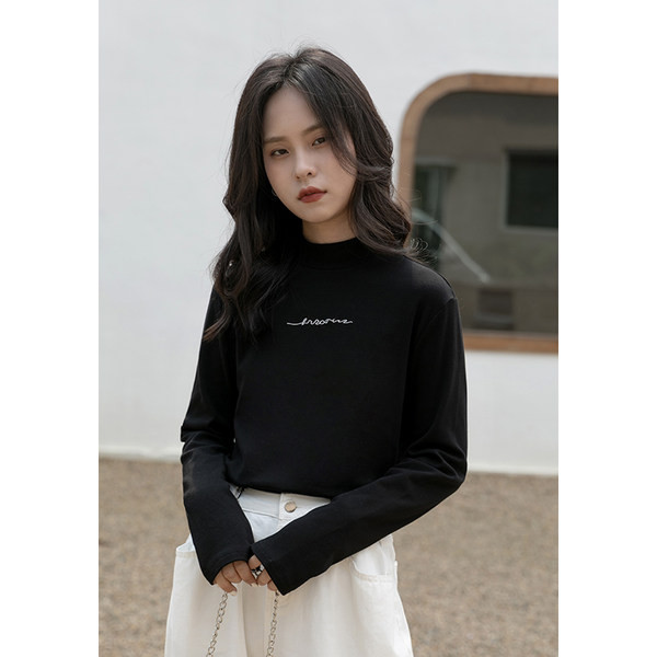 Ležerna pamučna ženska bluza sa natpisom