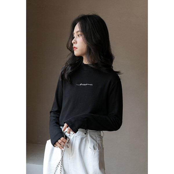 Ležerna pamučna ženska bluza sa natpisom