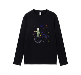 Ležerna proljetno-jesenska bluza s printom u boji