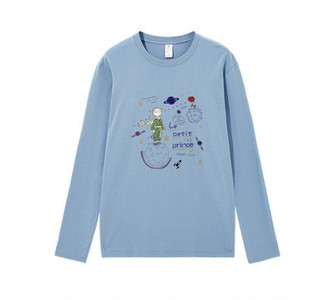 Ležerna proljetno-jesenska bluza s printom u boji