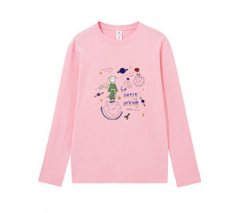 Ležerna proljetno-jesenska bluza s printom u boji