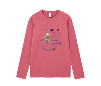 Ležerna proljetno-jesenska bluza s printom u boji