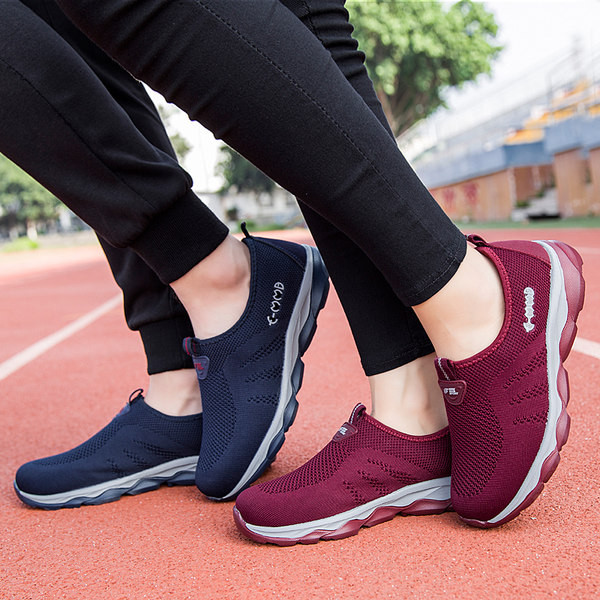 Ženske tekstilne tenisice bez vezica