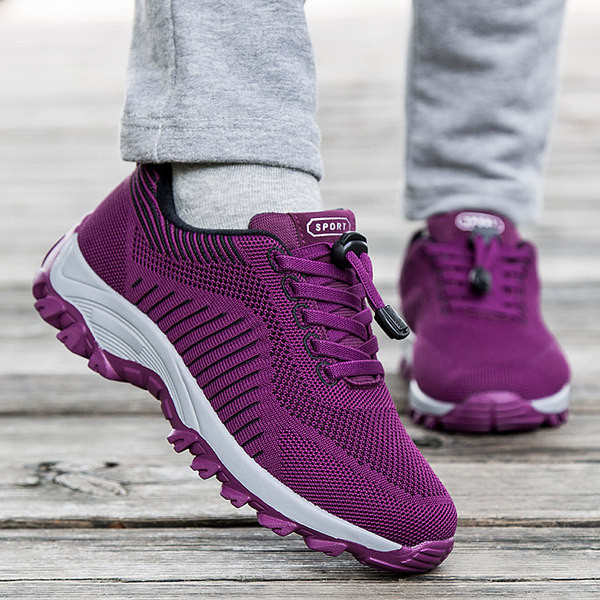 Ženske tekstilne tenisice na vezice - različite boje