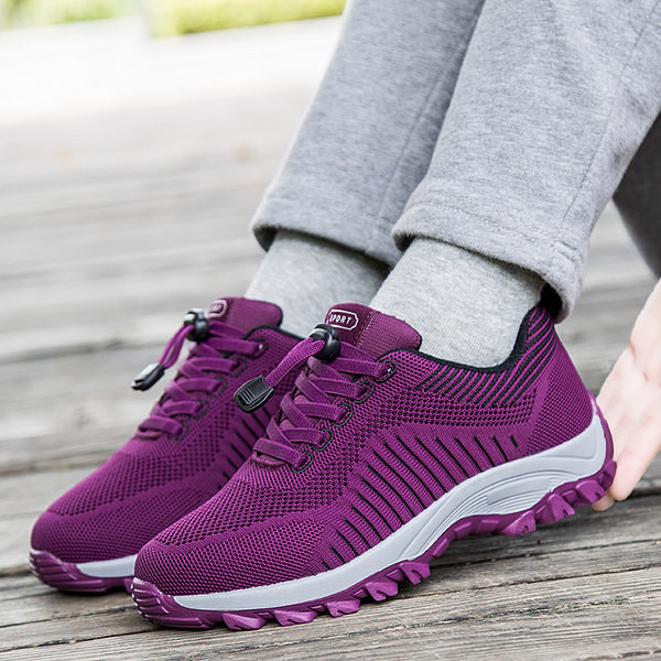 Ženske tekstilne tenisice na vezice - različite boje