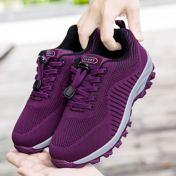 Ženske tekstilne tenisice na vezice - različite boje