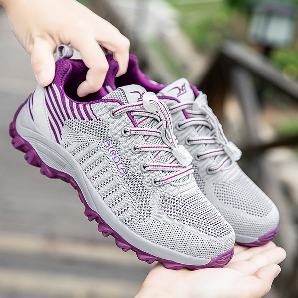 Ženske sportske tenisice od mreže sa vezicama