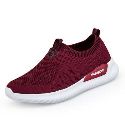 Γυναικεία υφασμάτινα sneakers με επίπεδη σόλα σε πολλά χρώματα