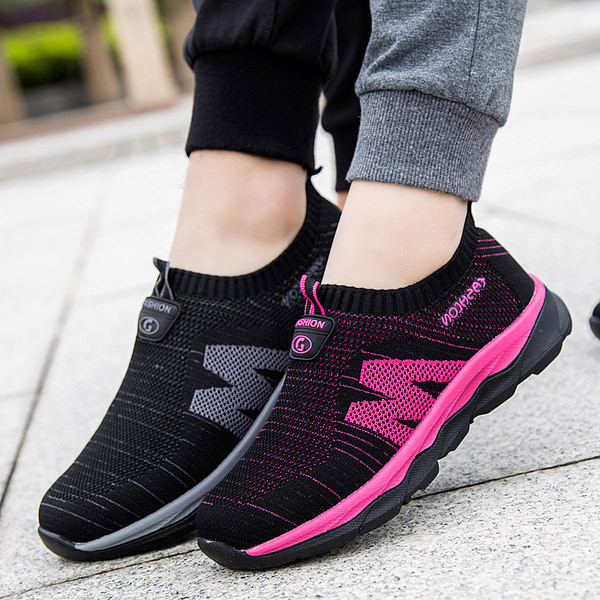 Ženske tekstilne tenisice sa ravnim potplatom u više boja