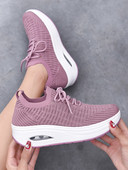 Ženske tekstilne tenisice sa zračnom komorom i vezicama