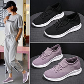 Ženske tekstilne tenisice sa vezicama - više boja