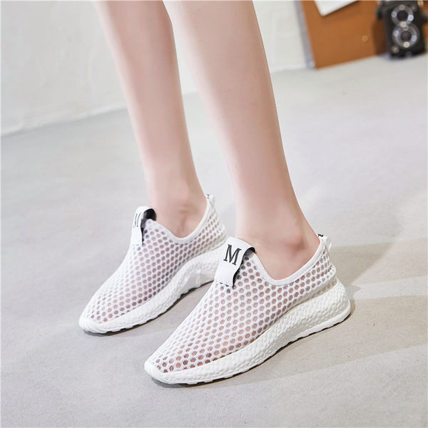 Ženske casual tenisice od mreže s ravnim potplatom