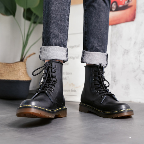 Muške čizme od eko kože sa vezicama