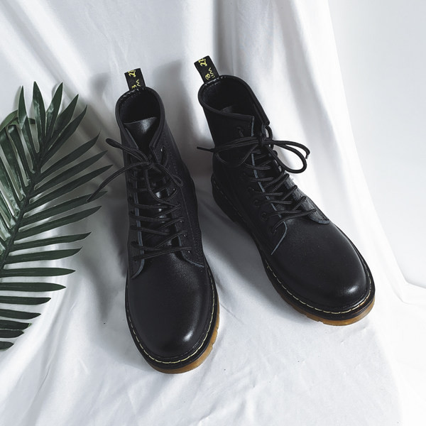 Muške čizme od eko kože sa vezicama