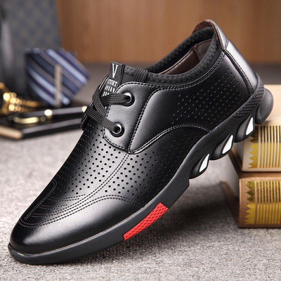 Naujas laisvalaikio odinių batų modelis rudos ir juodos spalvos