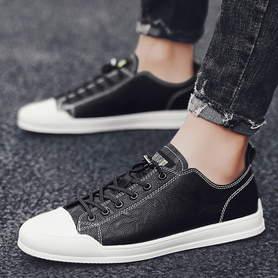 Casual muške tenisice od eko kože - ravni đon