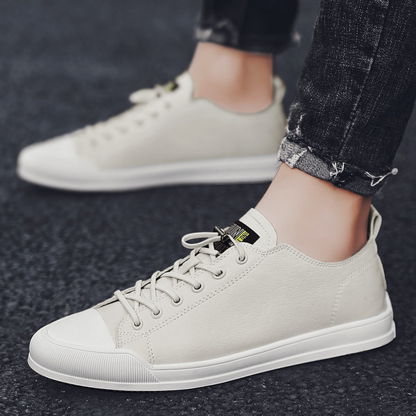 Casual muške tenisice od eko kože - ravni đon