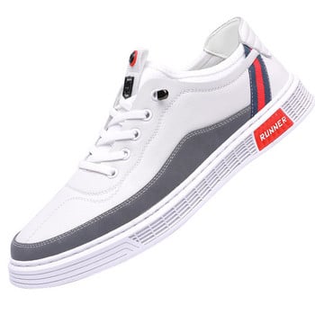 Ανδρικά sneakers casual από τεχνητό δέρμα για το φθινόπωρο-άνοιξη