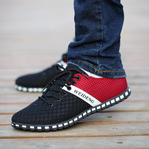 Mrežaste cipele za slobodno vrijeme za muškarce - lagane i udobne s ravnim potplatom