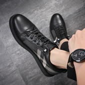 Muške sportsko-elegantne cipele od eko kože