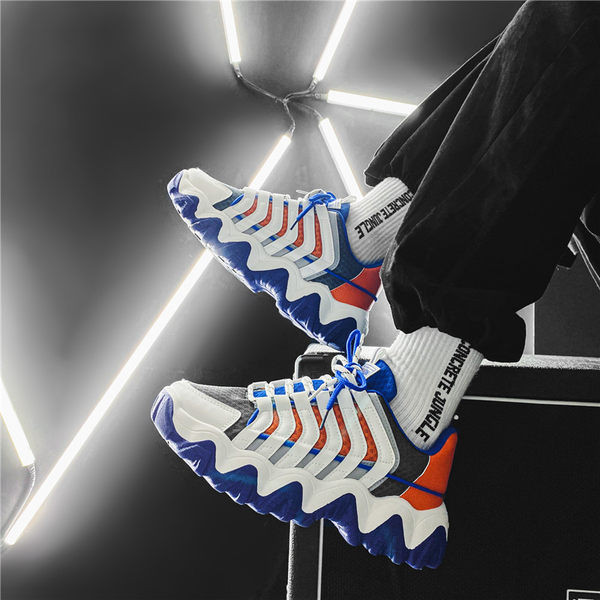 Sportske tenisice s grubim đonom u dvije boje