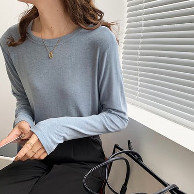 Tanka proljetno-jesenska bluza s dugim rukavima