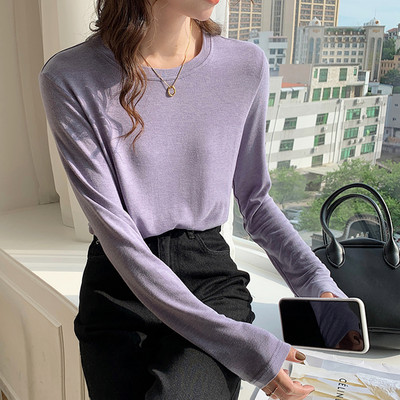 Tanka proljetno-jesenska bluza s dugim rukavima