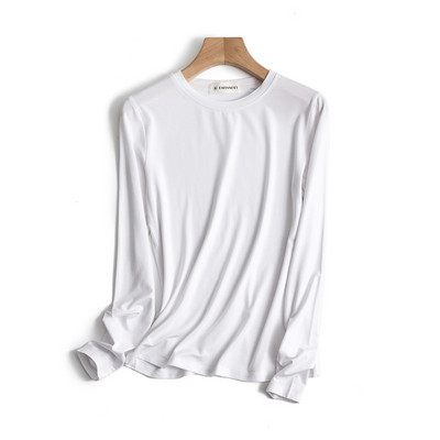 Proljetno-jesenska bluza s ovalnim izrezom - različite boje