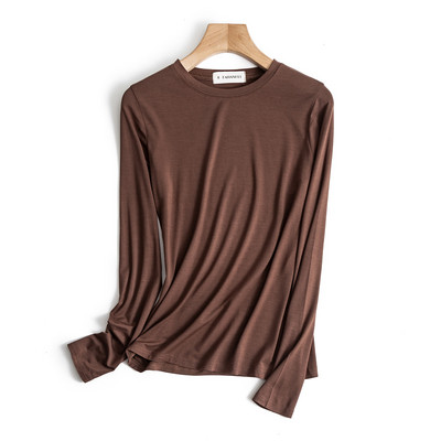 Proljetno-jesenska bluza s ovalnim izrezom - različite boje