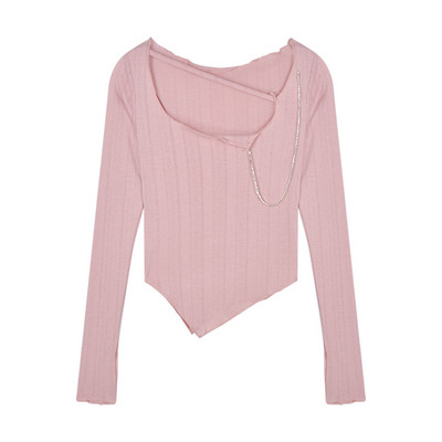 Asimetrična ženska bluza na veze