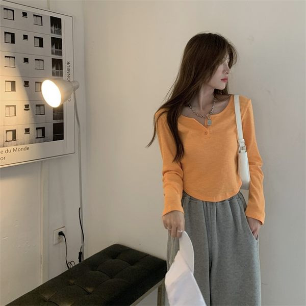 Ležerna muška bluza na gumbe i okrugli izrez - čist model