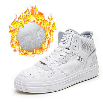 Tenisi casual dama din piele ecologica cu broderie