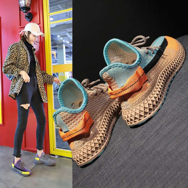 Ženske sportske tenisice s vezicama i ravnim potplatom