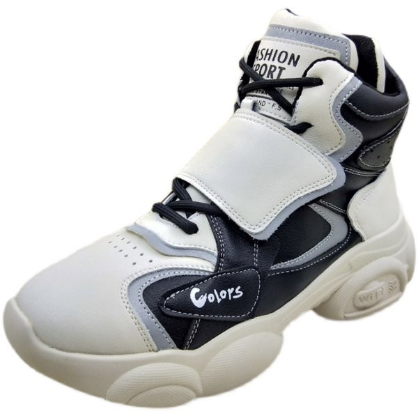 Ženske moderne tenisice sa grubim đonom u dvije boje