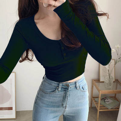 Ležerna ženska bluza na dugmad i dugih rukava u tri boje