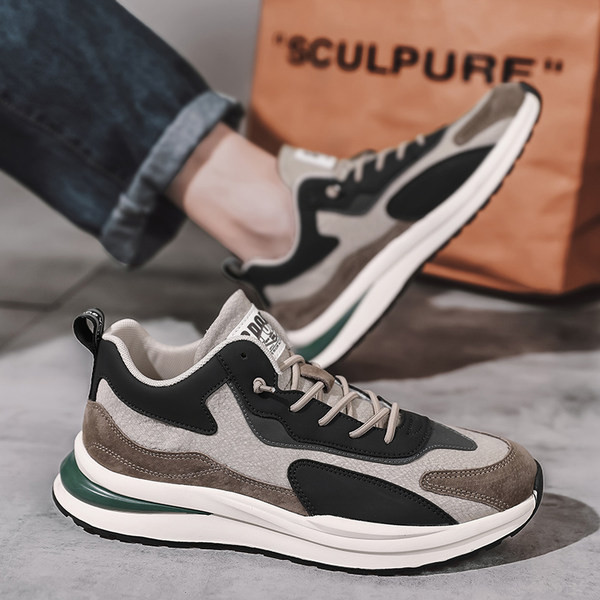 Muške eko antilop tenisice sa grubim đonom