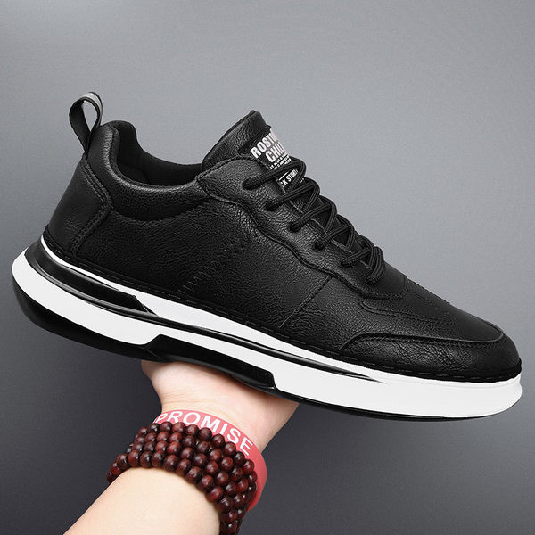 Muške tenisice od eko kože - crne boje