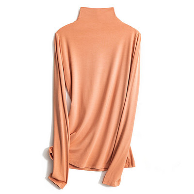 Ženska pripijena polo majica s dugim rukavima - različite boje