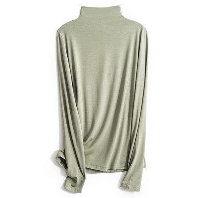 Ženska pripijena polo majica s dugim rukavima - različite boje