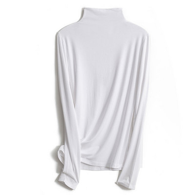 Ženska pripijena polo majica s dugim rukavima - različite boje