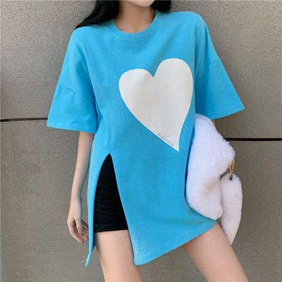 Ženska majica s aplikacijom srca