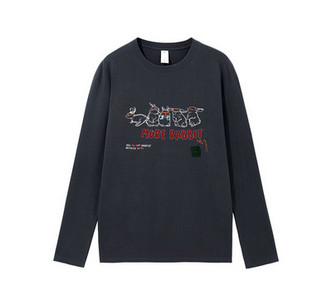 Bluză de damă sport-casual cu mâneci lungi și aplicație