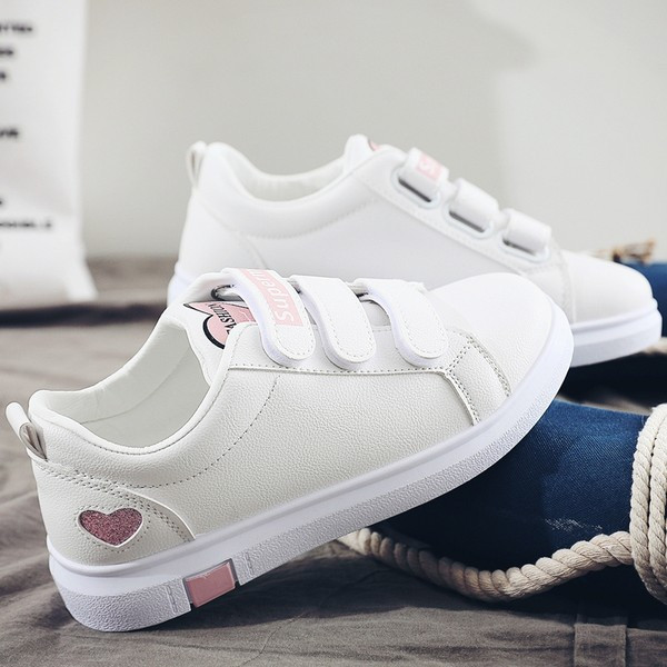 Moderne ženske tenisice na čičak u dva modela s vezom