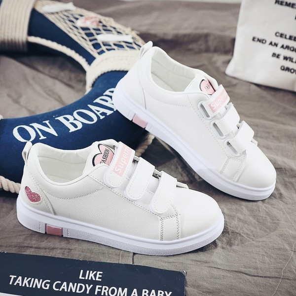 Moderne ženske tenisice na čičak u dva modela s vezom