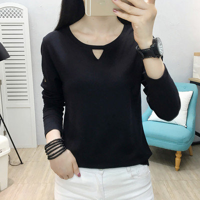 Ženska ležerna bluza s čipkom i vezom