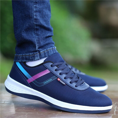 Ανδρικά αθλητικά και casual παπούτσια από τεχνητό δέρμα