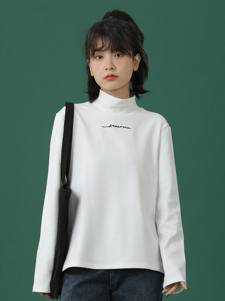 Ležerna ženska bluza s polo kragnom i dugim rukavima u tri boje