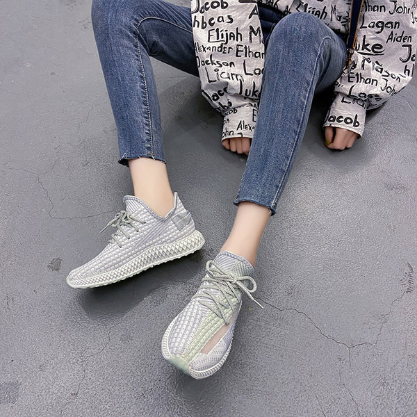 Ženske tekstilne tenisice s vezicama u sivoj boji