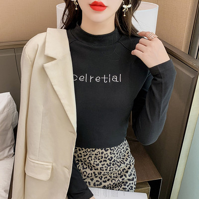 Ležerna ženska bluza s niskom polo kragnom u četiri boje