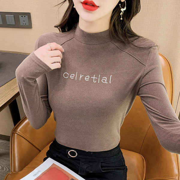 Ležerna ženska bluza s niskom polo kragnom u četiri boje